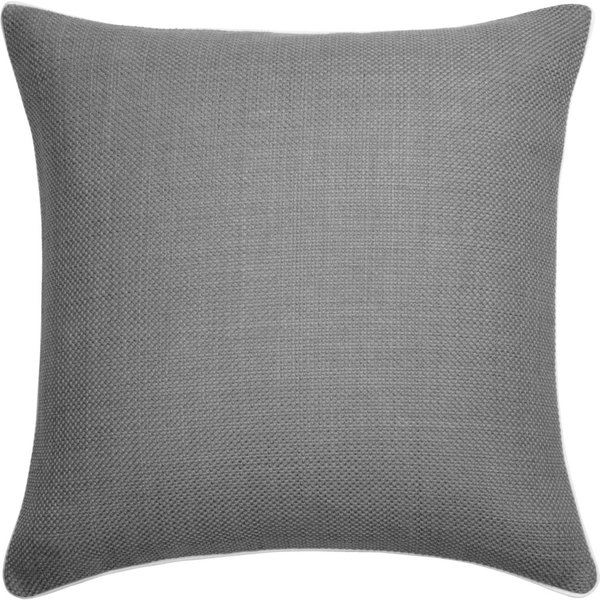 2x ERWIN M. Federa cuscino Malva; 40x40 cm (LxL); antracite; 2 pz. / Pacco