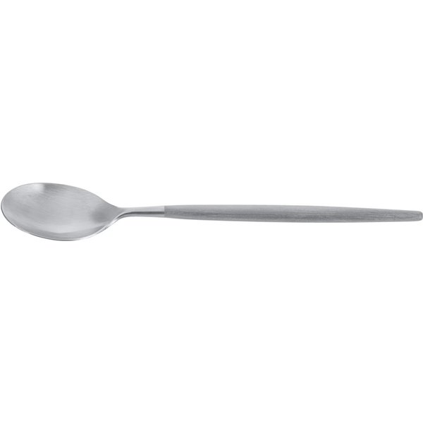 12x VEGA Cucchiaio da tavola Turin; 22.2 cm (L); acciaio inox/grigio, manico grigio; 12 pz. / Pacco