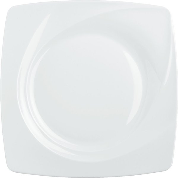6x VEGA Piatto Soria piano; 19x19 cm (LxL); bianco; quadrata; 6 pz. / Pacco