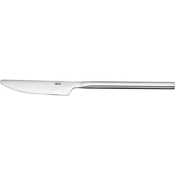 12x VEGA Couteau de table Preston; 21.2 cm (L); argenté, Poignée argenté; 12 pièce(s) / Lot