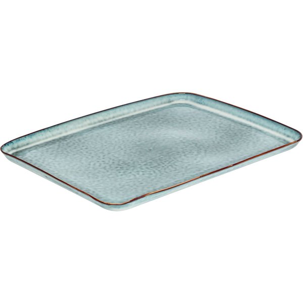 PULSIVA Assiette/plat Raja; 37.5x27.5 cm (Lxl); bleu; rectangulaire