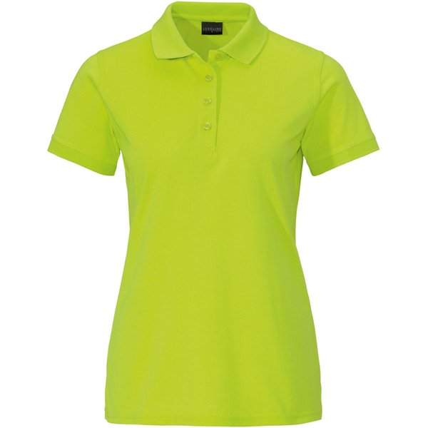 PULSIVA Polo femme Sunny manches courtes; Taille XS; vert pomme
