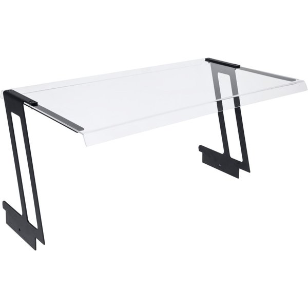 VEGA Panneau de protection Esino GN 1/1; 54.6x33x29.5 cm (LxlxH); transparent/noir; rectangulaire