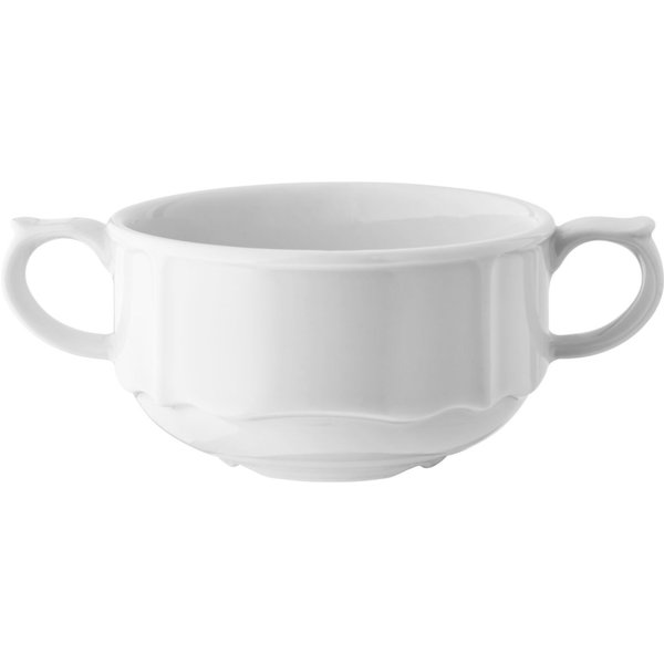 6x VEGA Bol à soupe Amely; 32 cl, 10.5x5.5 cm (ØxH); blanc; rond(e); 6 pièce(s) / Lot