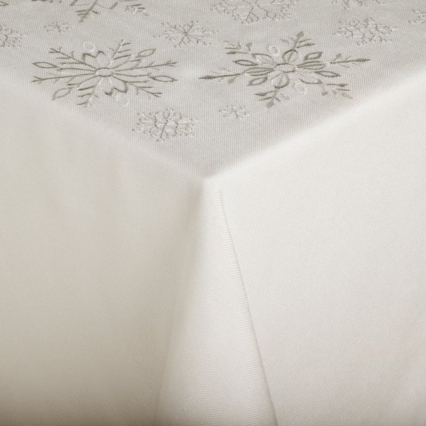 Tovaglia Nova Star ERWIN M.; 80x80 cm (LxL); naturale/grigio; quadrata