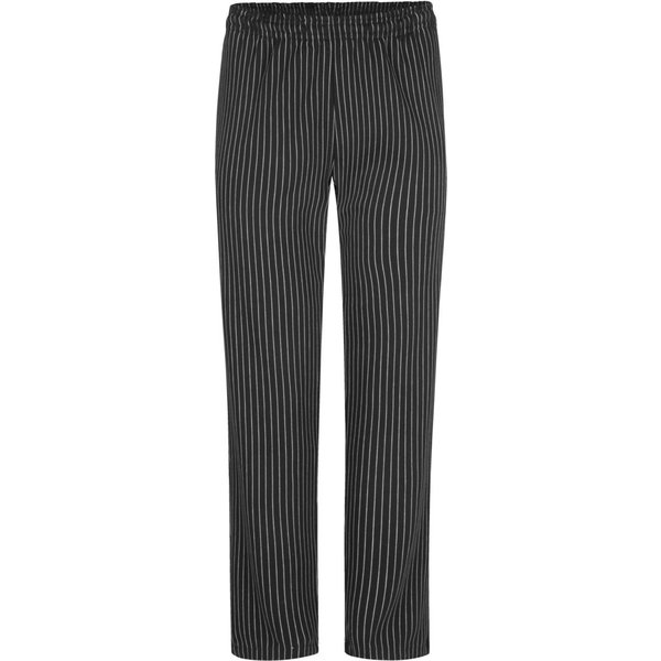 Pantaloni da cuoca Loreen PULSIVA; Taglia 46; nero/bianco
