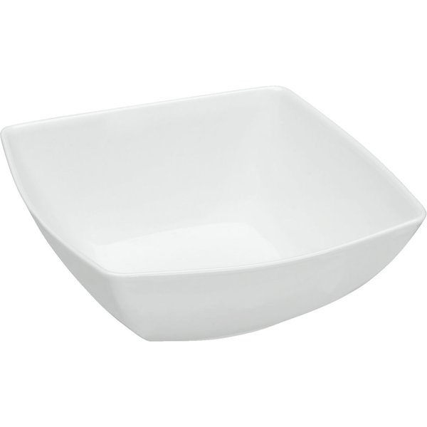2x VEGA Ciotola Melbourne; 1800 ml, 22.5x22.5x8.2 cm (LxLxH); bianco; quadrata; 2 pz. / Pacco