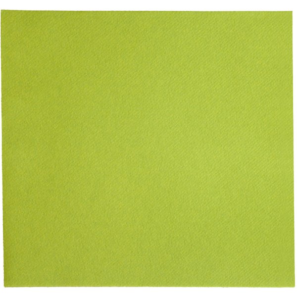 Serviette de table en non tissé Arla pliage 1/4 GARCIA DE POU; 40x40 cm (lxL); vert anis; 50 pièce(s) / Lot