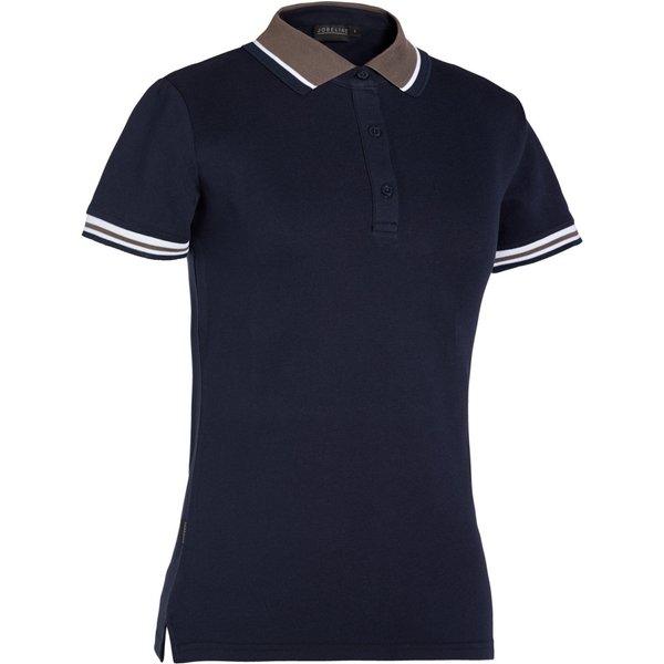 JOBELINE Polo da donna Cato Line; Taglia XS; blu navy