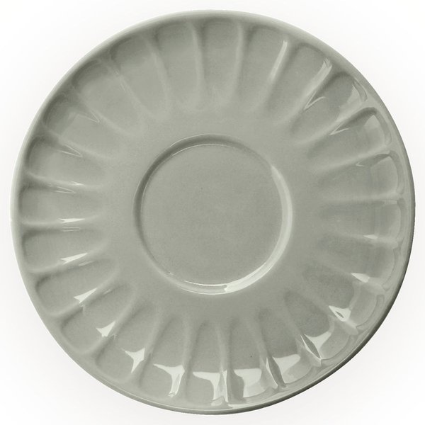 6x VEGA Sous-tasse café expresso Bel Colore; 11.5 cm (Ø); gris; 6 pièce(s) / Lot