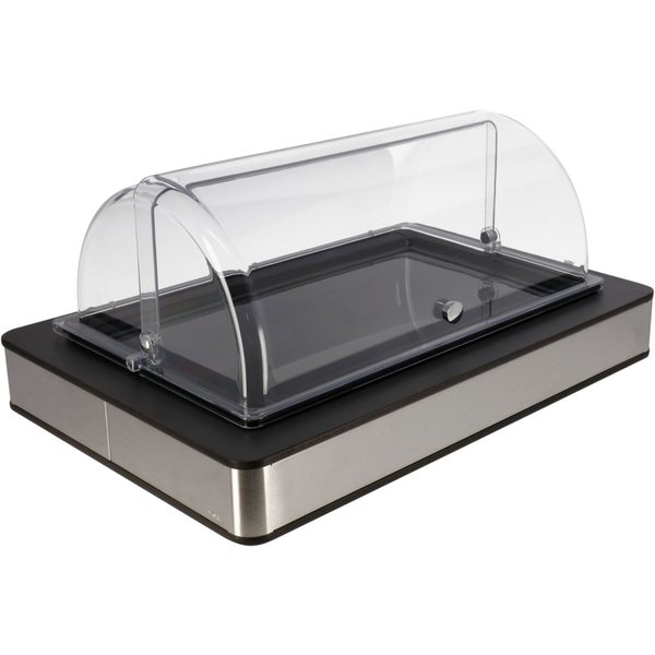 VEGA Set fraîcheur Fundale bas, GN 1/1, mélamine; GN 1/1, 63x42.5x27.4 cm (LxlxH); inox/anthracite/noir/transparent; rectangulaire