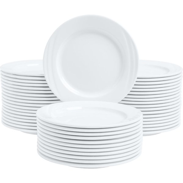 48x PULSIVA Pack avantage assiette Melody plate, 48 pièces; 19.9 cm (Ø); blanc; rond(e); 48 pièce(s) / Lot
