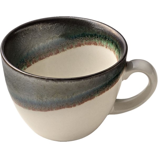 6x HEART&SOUL Tazza Perfect Match Avocado; 210 ml, 9x7 cm (ØxH); verde/bianco; rotonda; 6 pz. / Pacco