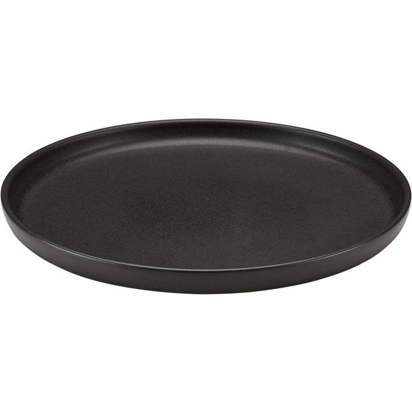 Assiette plate Elements Playground; 28x3 cm (ØxH); noir; rond(e); 6 pièce(s) / Lot