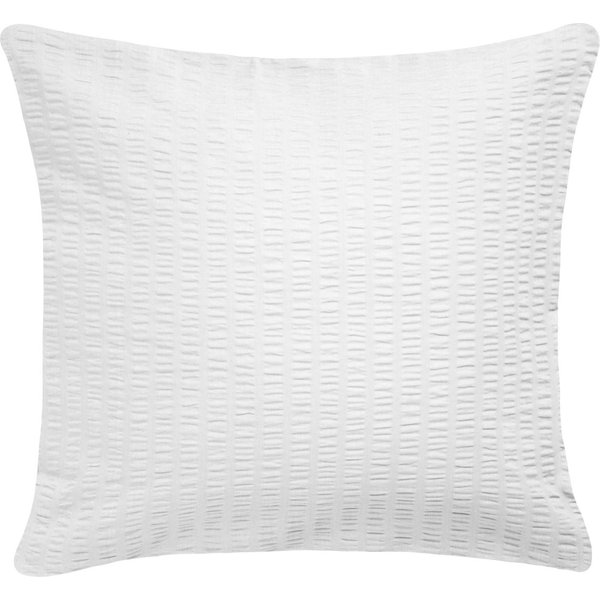 Taie d'oreiller Mallorca fermeture à rabat ERWIN M.; 40x40 cm (Lxl); blanc