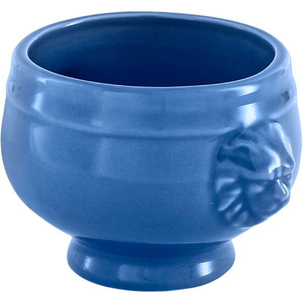 6x VEGA Terrina testa di leone Lowi; 130 ml, 6.5x5.5 cm (ØxH); blu chiaro; rotonda; 6 pz. / Pacco