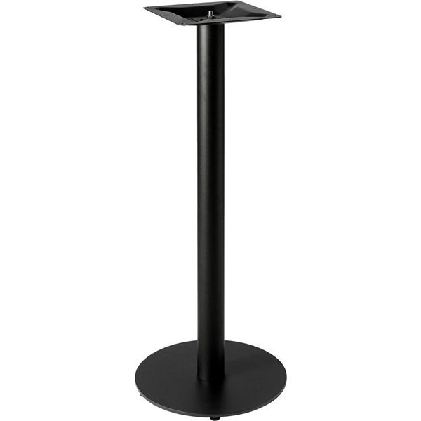 VEGA Pied de table haut d'intérieur Fino rond; 43x108 cm (ØxH); noir; rond(e)
