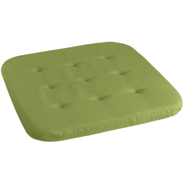 ERWIN M. Cuscino per sedia Klia; 38x38x3 cm (LxLxH); verde; quadrata