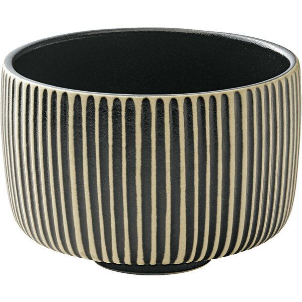 6x Playground Gobelet Nara Relief bas; 30 cl, 9.7x6.7 cm (ØxH); noir/blanc; rond(e); 6 pièce(s) / Lot