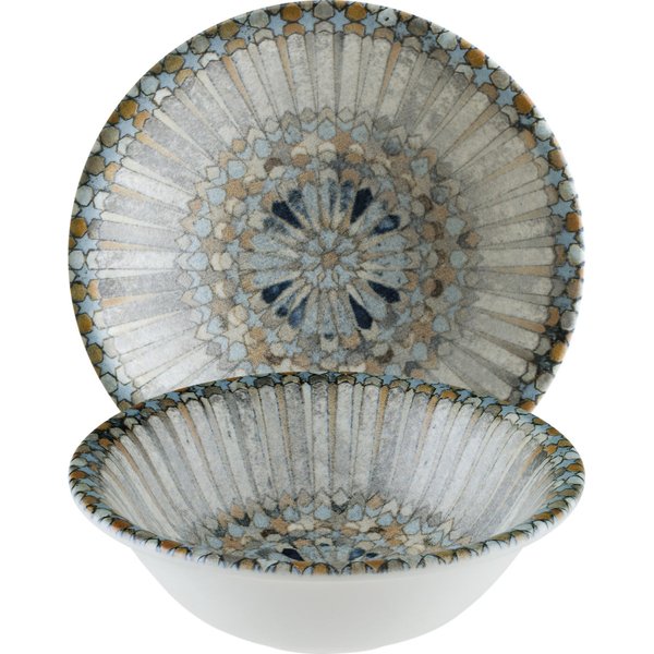 Coupelle Luca Mosaic Bonna; 0.4 l, 16x5 cm (ØxH); orange/bleu foncé/bleu clair/jaune/blanc; rond(e); 12 pièce(s) / Lot