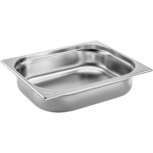 PULSIVA Contenitore gastronorm 1/2 Basic; GN 1/2, 4 l, 32.5x26.5x6.5 cm (LxLxP); argento