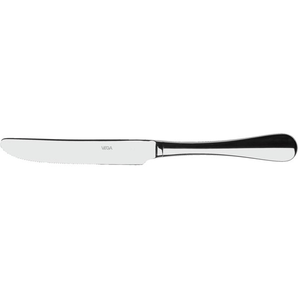 12x VEGA Coltello frutta Baguette; 21.3 cm (L); argento, manico argento; 12 pz. / Pacco