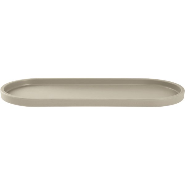 6x VEGA Piatto Kanas ovale; 32.4x13.3x1.8 cm (LxLxH); beige; ovale; 6 pz. / Pacco