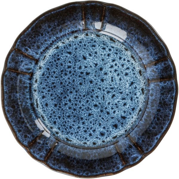 6x VEGA Assiette Amelina plate; 26 cm (Ø); bleu; rond(e); 6 pièce(s) / Lot