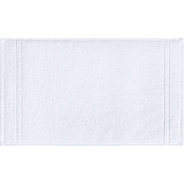 5x ERWIN M. Serviette invité Dina; 30x50 cm (lxL); blanc; 5 pièce(s) / Lot