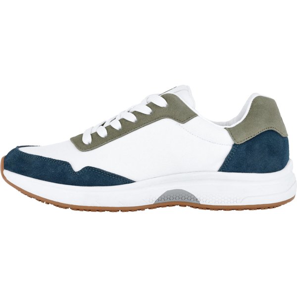 Scarpe da cameriere Summit JOBELINE; Misura 48; bianco crema/blu/grigio
