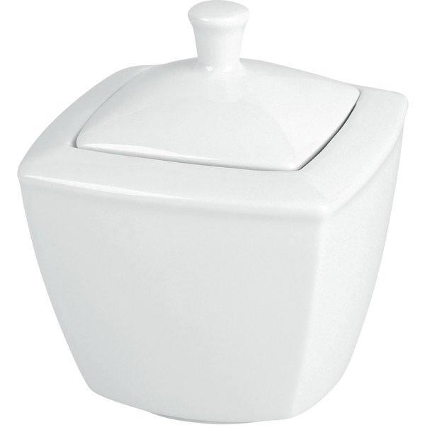 6x VEGA Sucrier Melbourne; 30 cl, 9.5x9.5x11.5 cm (LxlxH); blanc; carré(e); 6 pièce(s) / Lot