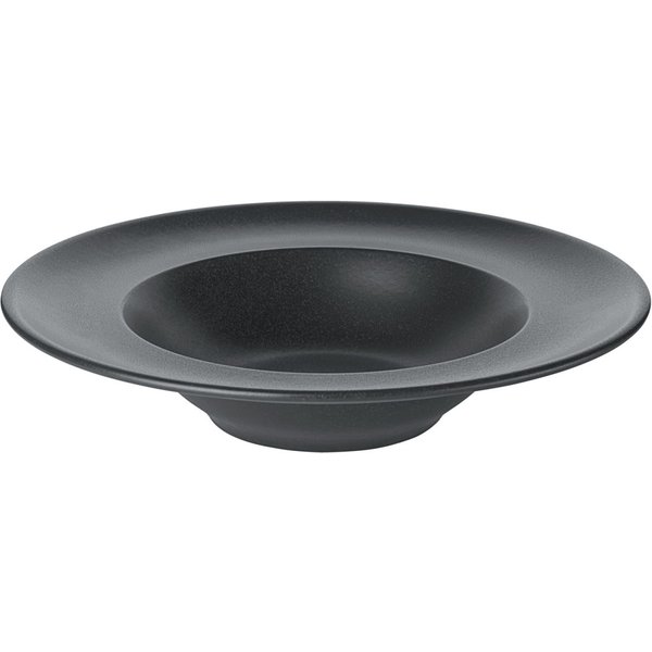 4x VEGA Piatto pasta Masca; 850 ml, 30.5x6.5 cm (ØxH); nero; rotonda; 4 pz. / Pacco