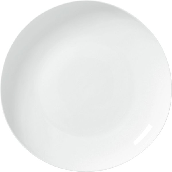 2x VEGA Piatto Organic fondo; 2035 ml, 33.5x4.8 cm (ØxH); bianco; rotonda; 2 pz. / Pacco