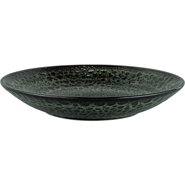 6x VEGA Assiette Black Reef creuse; 90 cl, 25.2x4.3 cm (ØxH); vert/noir; rond(e); 6 pièce(s) / Lot