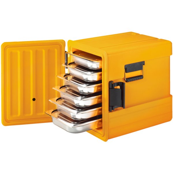 Avatherm Contenitore isotermico Apertura frontale grande M601; 83000 ml, 45x62.5x57.5 cm (LxLxH); arancione