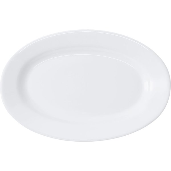 Assiette/plat Toledo Bormioli Rocco; 22x15.4 cm (Lxl); blanc; ovale; 6 pièce(s) / Lot
