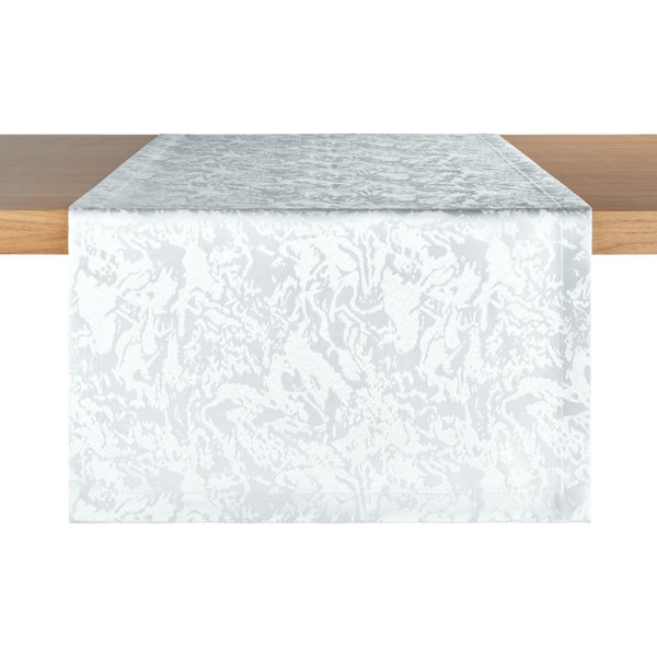 2x PULSIVA Chemin de table Berlin; 40x130 cm (lxL); blanc; rectangulaire; 2 pièce(s) / Lot