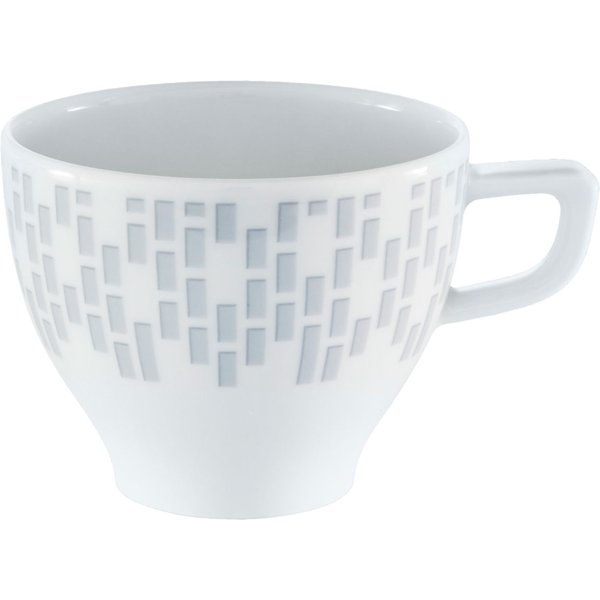 6x WMF Tasse Barista Synergy Geometric; 18 cl; blanc/bleu; 6 pièce(s) / Lot