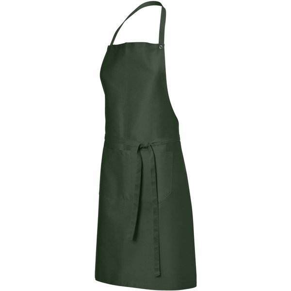JOBELINE Tablier à bavette Mahé 88x80 cm; 88x80 cm (Lxl); olive foncé