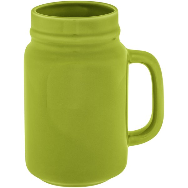 6x PULSIVA Tazze con manico Liv; 480 ml, 8.3x13.2 cm (ØxH); verde; 6 pz. / Pacco