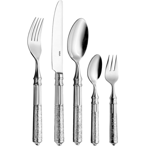 VEGA Set posate Marokko 30 pezzi; argento