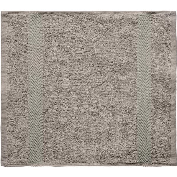 Asciugamano bidet Bermuda 2.0 ERWIN M.; 30x30 cm (LxL); grigio pietra; 5 pz. / Pacco
