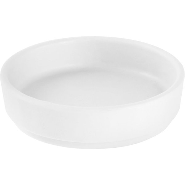 6x VEGA Mini plat Foglia; 6.5 cl, 8.6x2.3 cm (ØxH); écru; rond(e); 6 pièce(s) / Lot