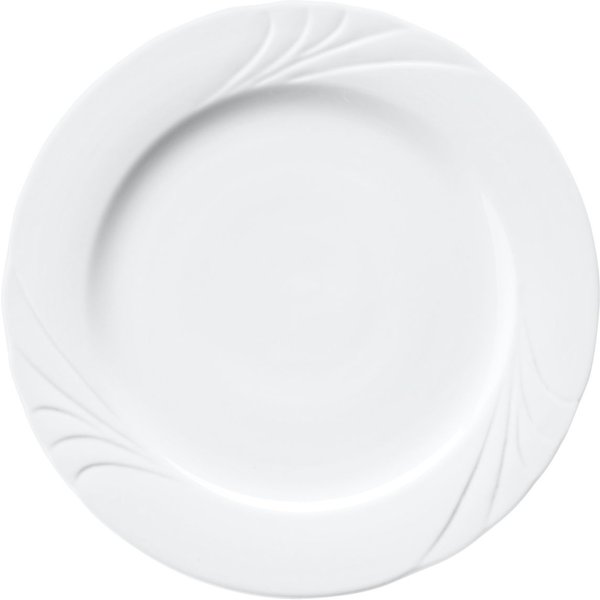 6x PULSIVA Piatto Swing 2.0 piano; 19.5 cm (Ø); bianco; rotonda; 6 pz. / Pacco
