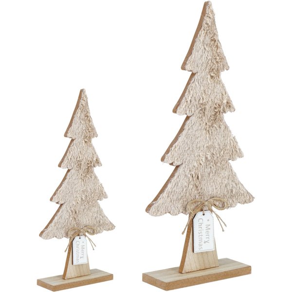 Set alberi decorativi Agim; naturale
