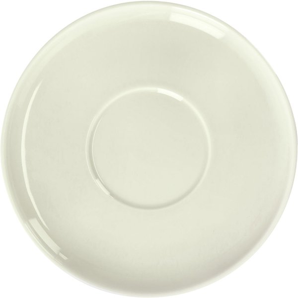 6x VEGA Piattino per tazza tè Alegria; 18 cm (Ø); beige; rotonda; 6 pz. / Pacco
