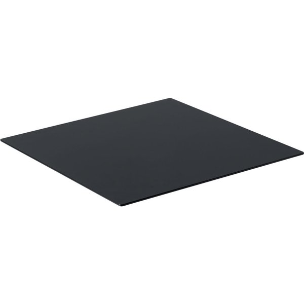 Plateau de table d'extérieur, HPL Lift carré VEGA; 60x60 cm (Lxl); anthracite; carré(e)