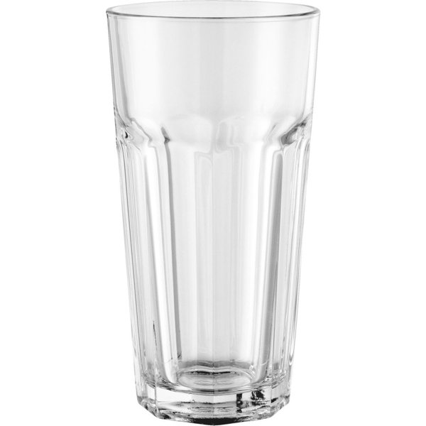 Tumbler alto Casablanca senza tacca Pasabahçe; 480 ml, 8.6x16 cm (ØxH); trasparente; 24 pz. / Pacco