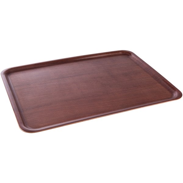 VEGA Vassoio Ebena; 60x45x2 cm (LxLxH); marrone; rettangolare