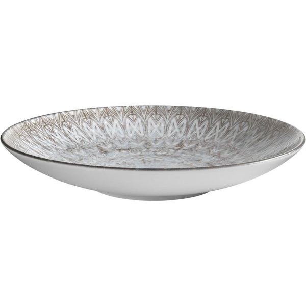 6x VEGA Piatto Kalaya fondo; 1700 ml, 30x5 cm (ØxH); tortora; rotonda; 6 pz. / Pacco